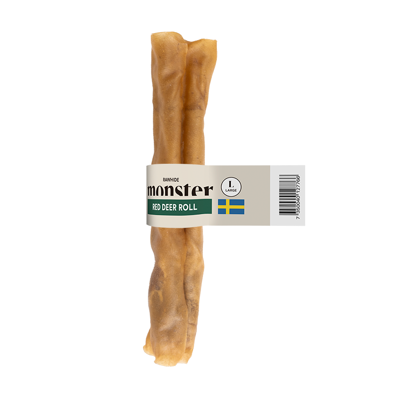 Monster Rawhide Red Deer Roll L