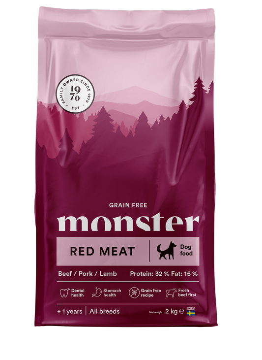 Monster Grain Free Adult Red Meat
