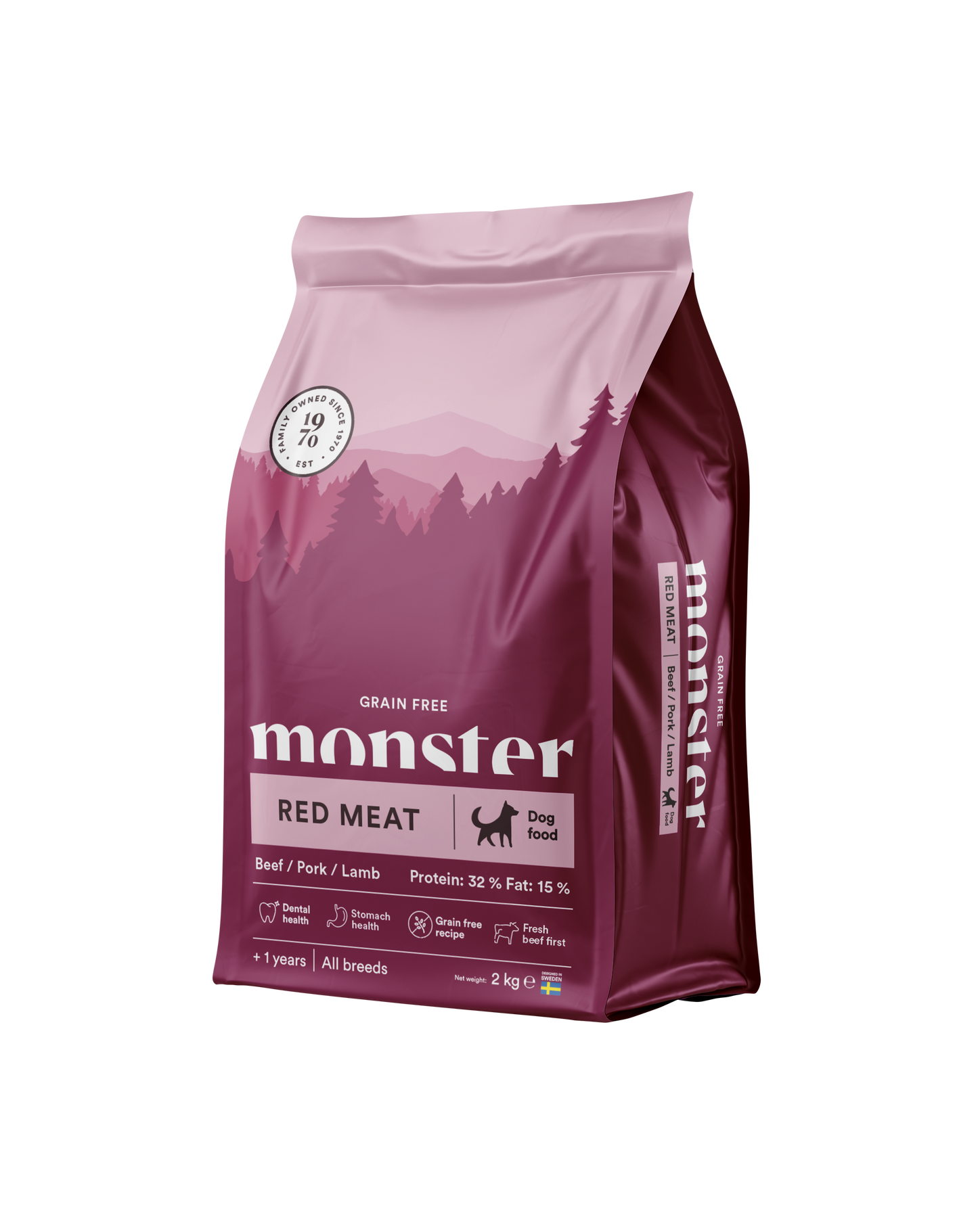 Monster Grain Free Adult Red Meat