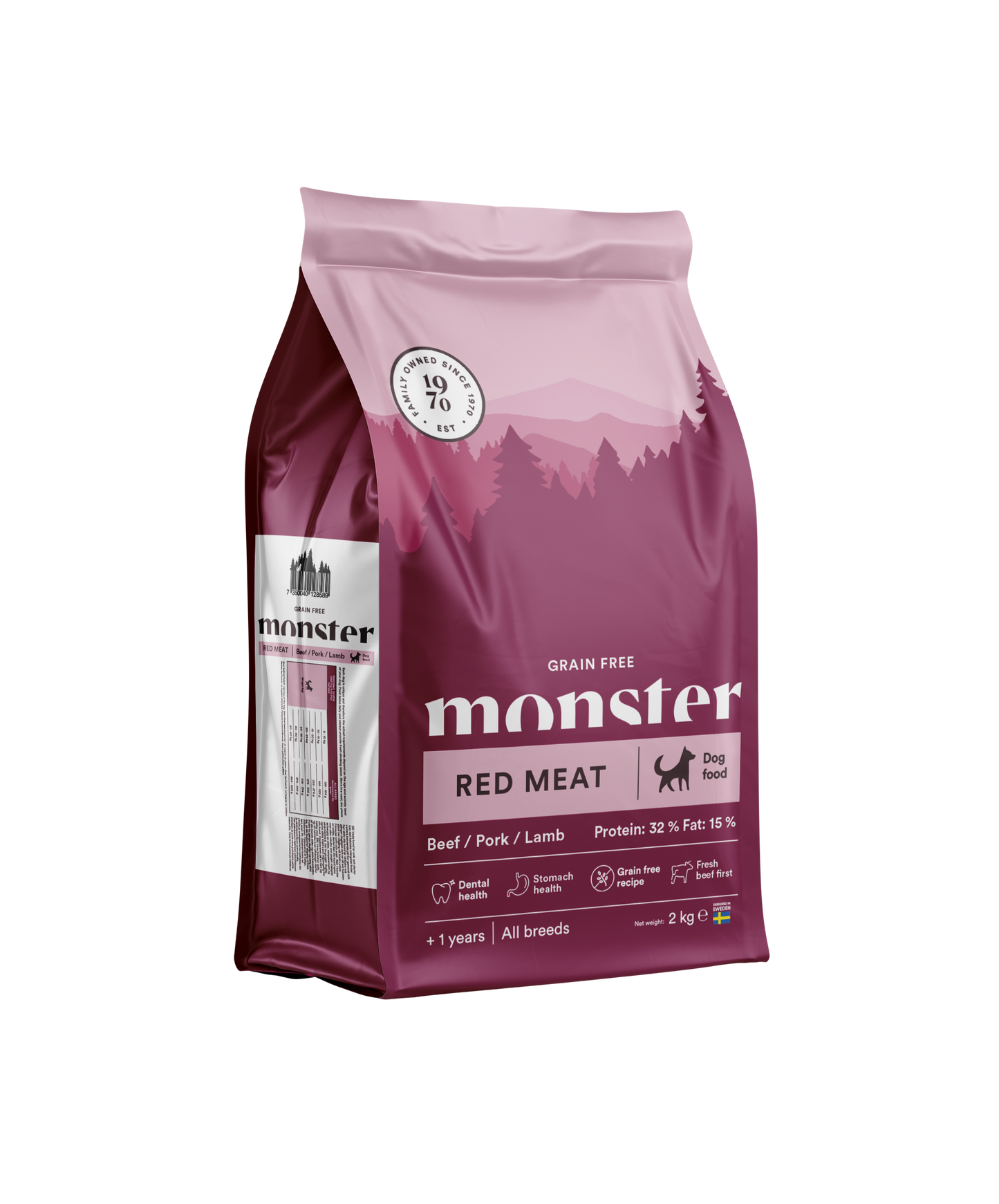 Monster Grain Free Adult Red Meat