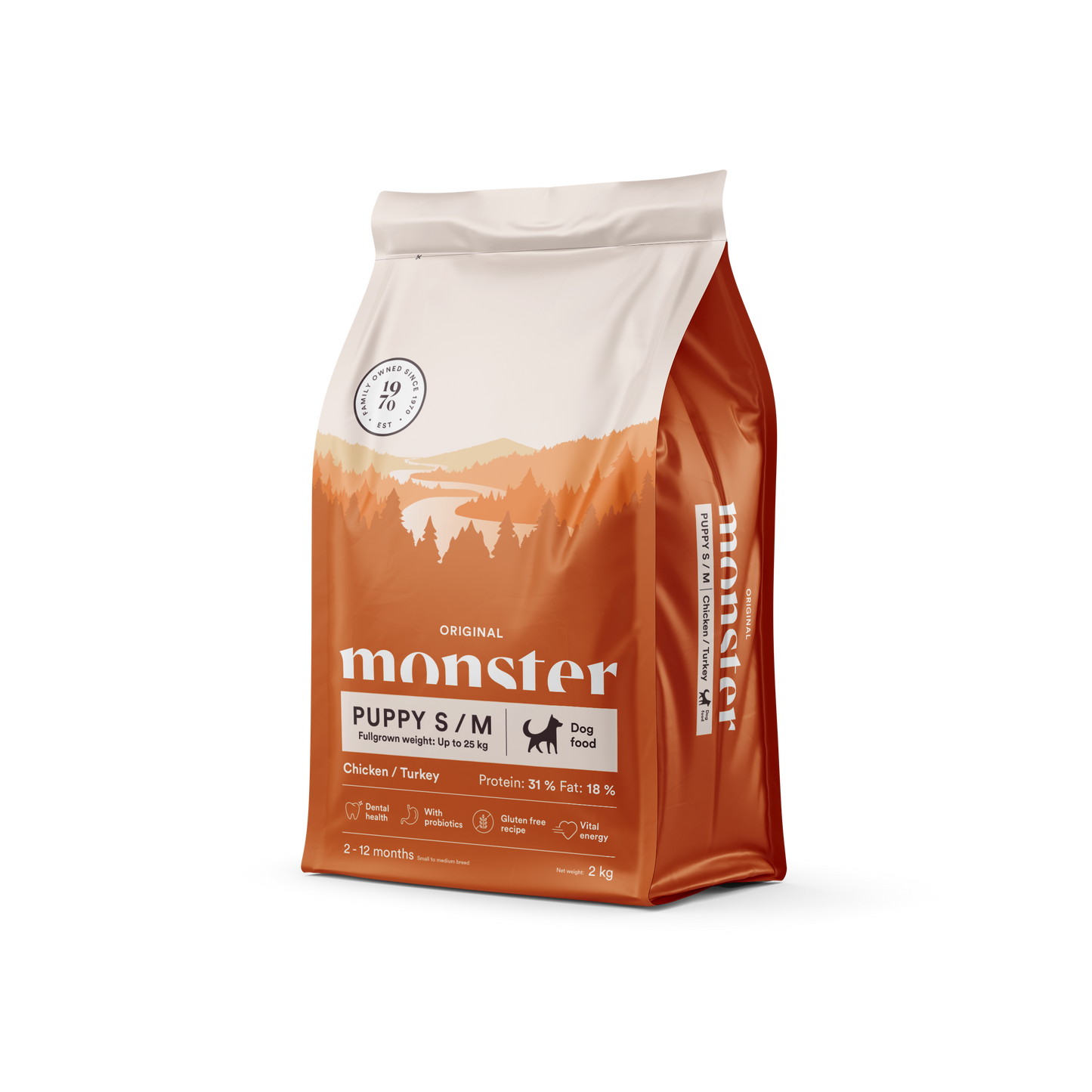 Monster Original Puppy S/M Chicken/Turkey