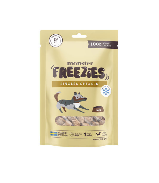 Monster Freeze Dried Treats Singles Chicken