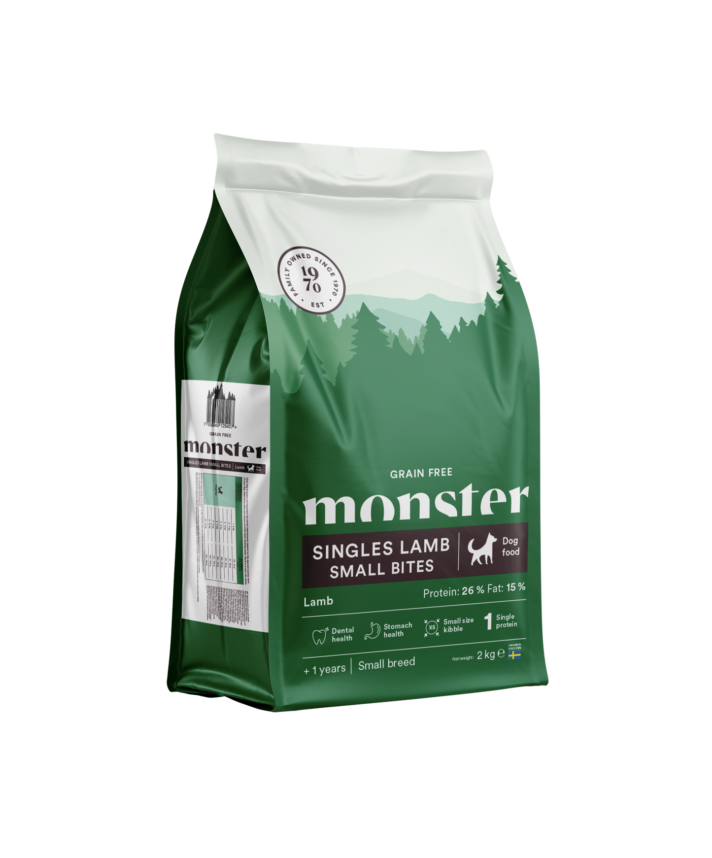Monster Grain Free Singles Lamb Small Bites