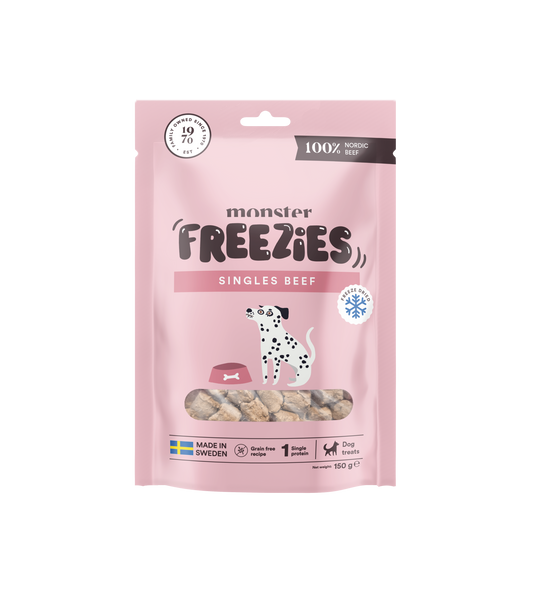 Monster Freeze Dried Treats Singles Beef