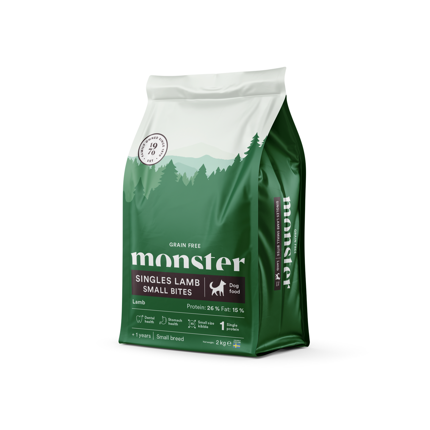 Monster Grain Free Singles Lamb Small Bites