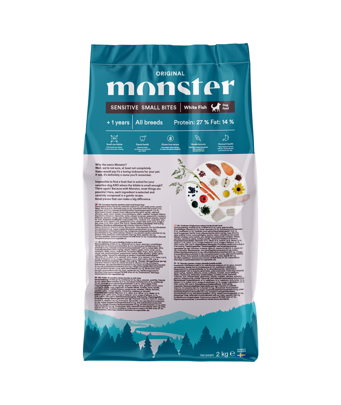 Monster Orginal Sensitive Small Bites
