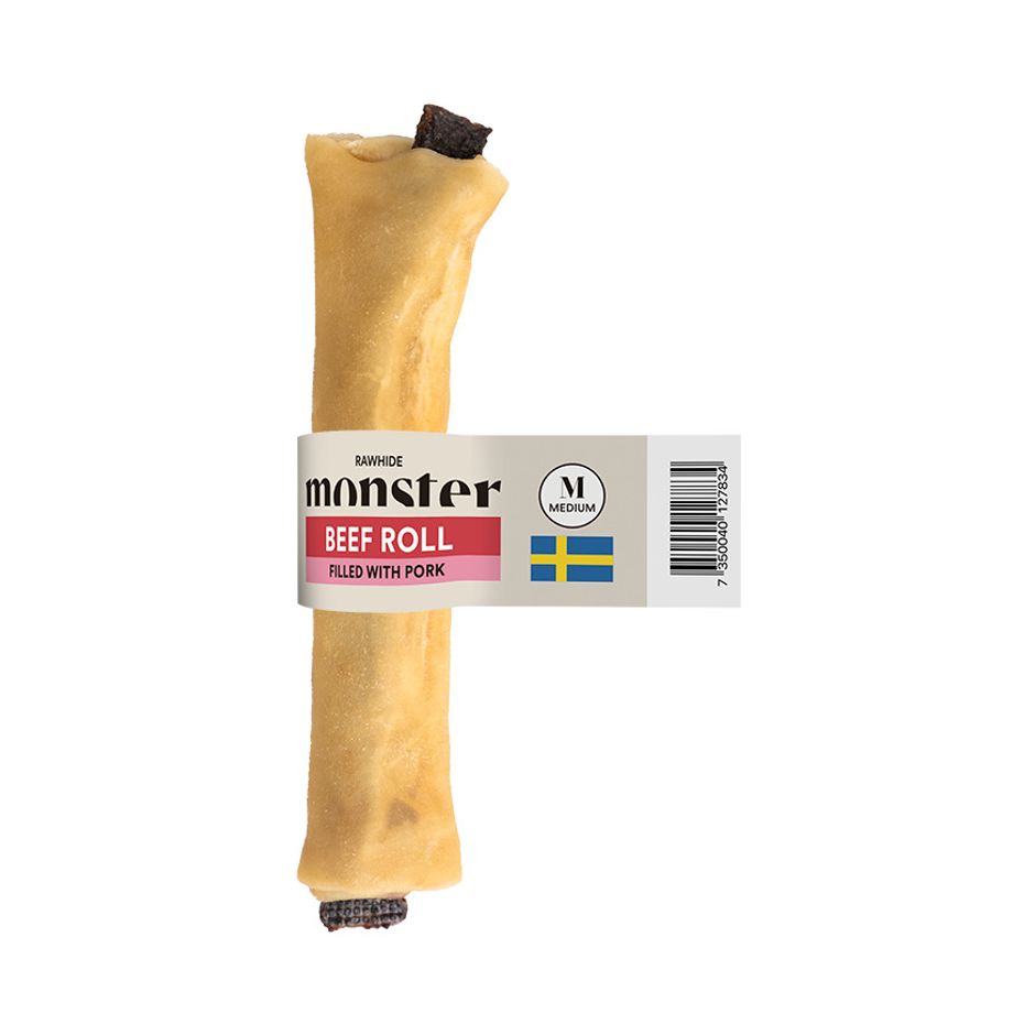Monster Rawhide Beef Filled Pork M